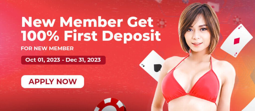 New Member Get 100% first deposit bonus at 777color 7 New member get 100% first deposit